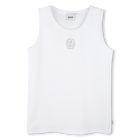 Camiseta sin mangas bordada BOSS 
                    NI&Ntilde;A