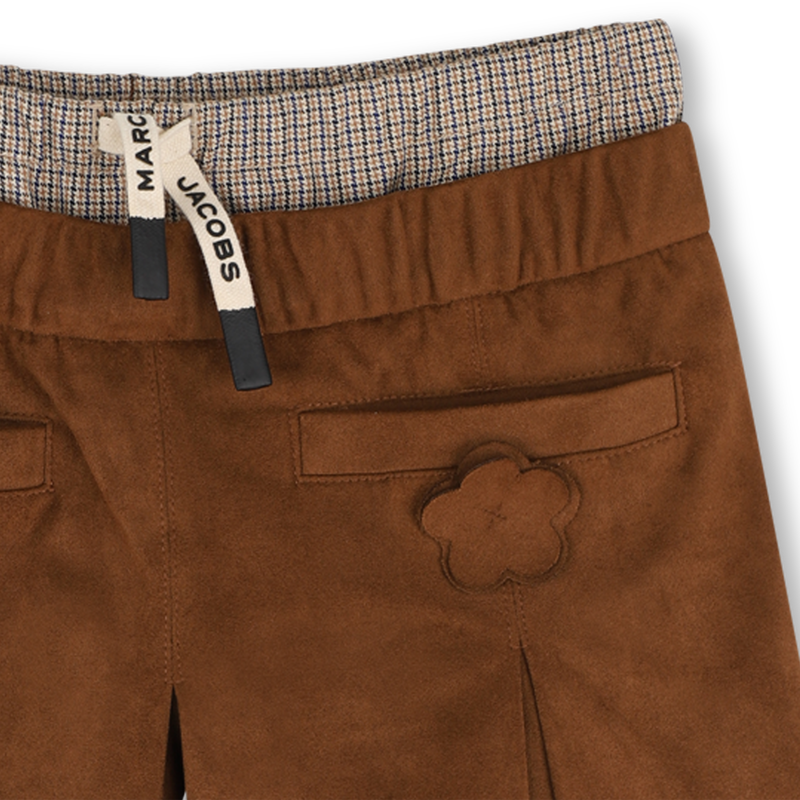 Falda-pantal&oacute;n de ante MARC JACOBS 
                        NI&Ntilde;A