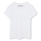 Camiseta estampada KARL LAGERFELD KIDS 
                    NI&Ntilde;A