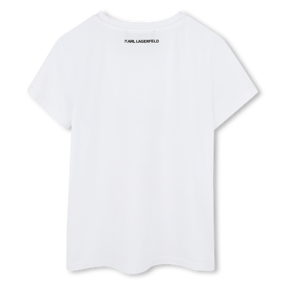 Camiseta estampada KARL LAGERFELD KIDS NI&Ntilde;A