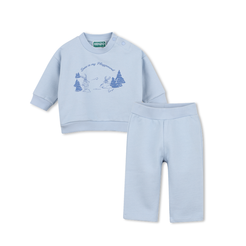 Conjunto de c&aacute;rdigan y pantal&oacute;n KENZO KIDS 
                        NI&Ntilde;O