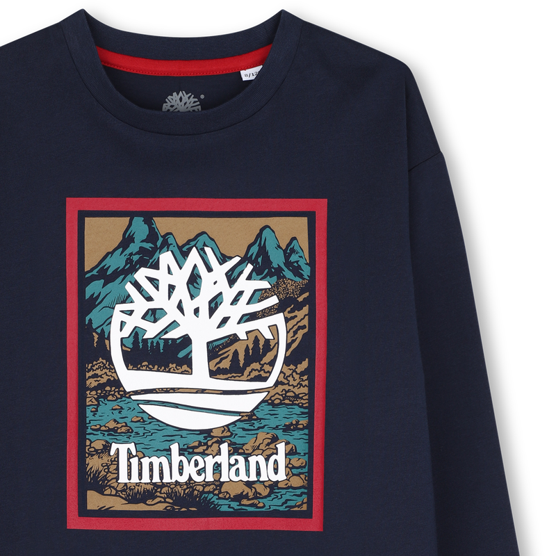 Camiseta de manga larga TIMBERLAND 
                        NI&Ntilde;O
