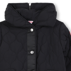 Parka larga con capucha HUGO 
                    NI&Ntilde;A
