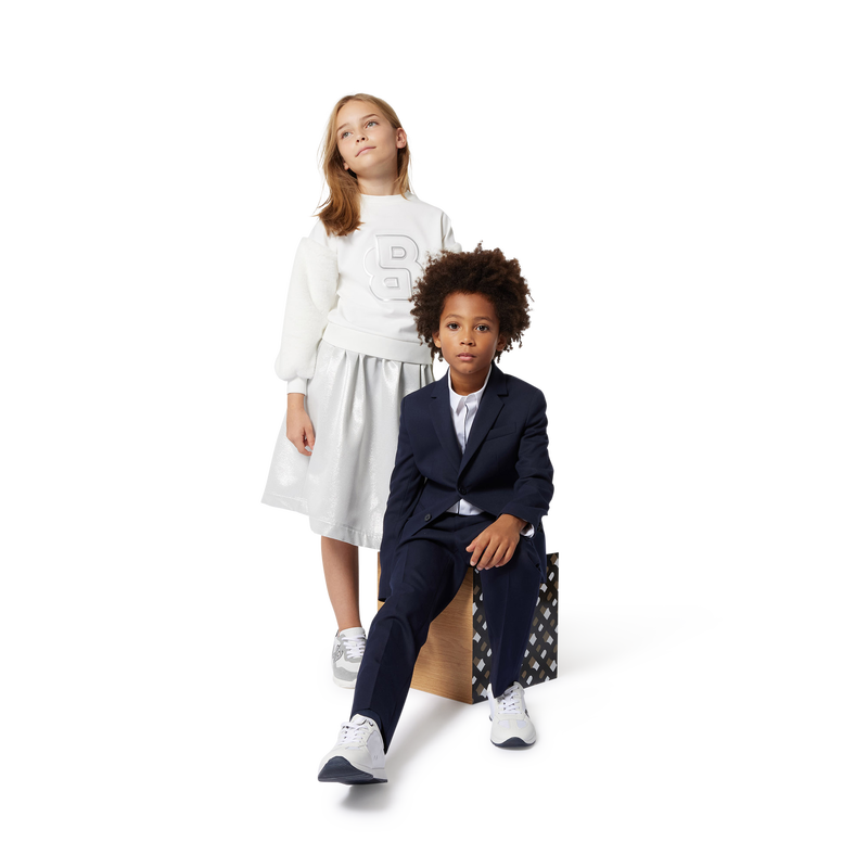 Traje de pantal&oacute;n y chaqueta BOSS 
                    NI&Ntilde;O