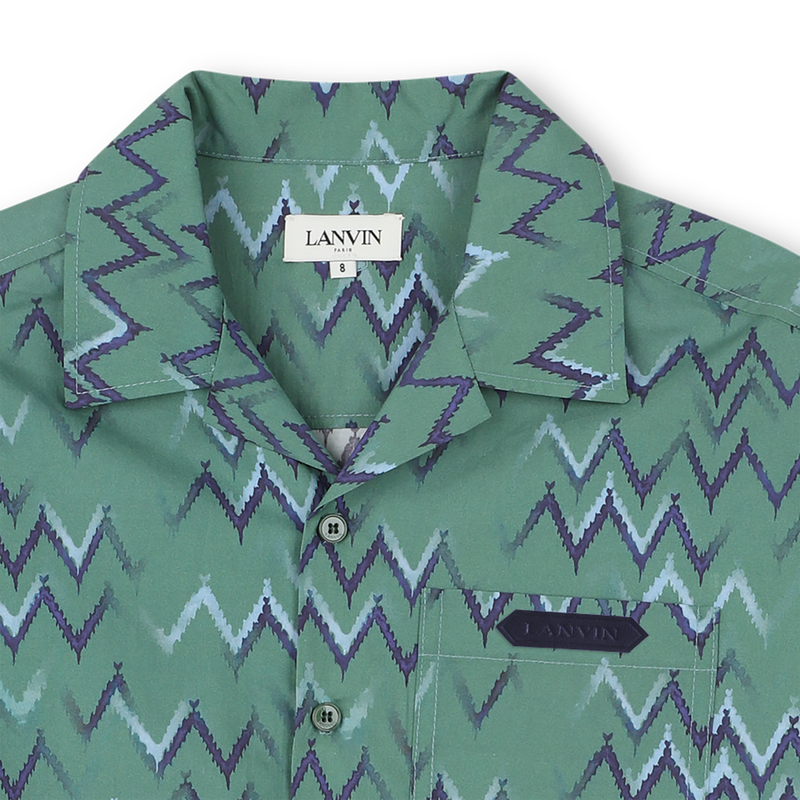 CAMISA DE MANGA CORTA LANVIN 
                        NI&Ntilde;O