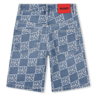 Bermudas vaqueras HUGO 
                    NI&Ntilde;O
