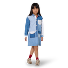 Vestido de denim KIDS AROUND 
                    NI&Ntilde;A