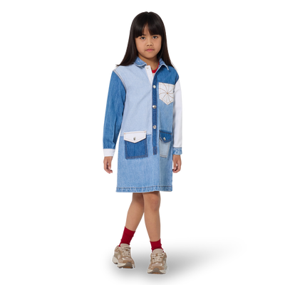 Vestido de denim KIDS AROUND NI&Ntilde;A