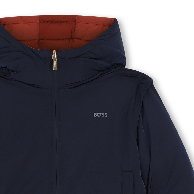Chaqueta reversible BOSS 
                        NI&Ntilde;A
