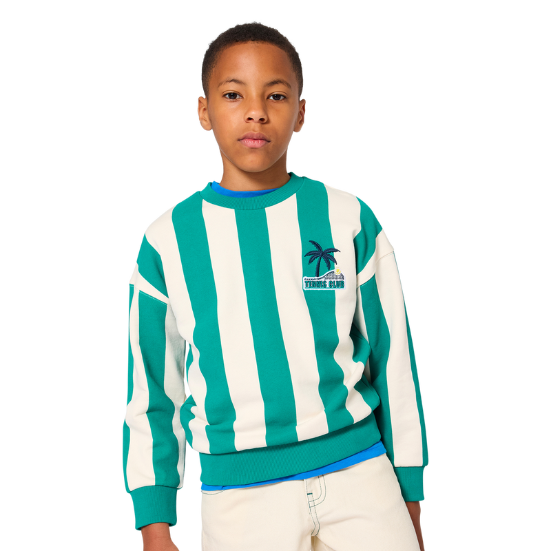 SUDADERA FLEECE KIDS AROUND 
                        NI&Ntilde;O