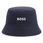 Gorro bimaterial reversible BOSS 
                    NI&Ntilde;O