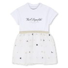 Vestido formal KARL LAGERFELD KIDS 
                    NI&Ntilde;A