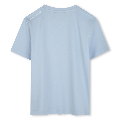 Camiseta de manga corta KARL LAGERFELD KIDS NI&Ntilde;O