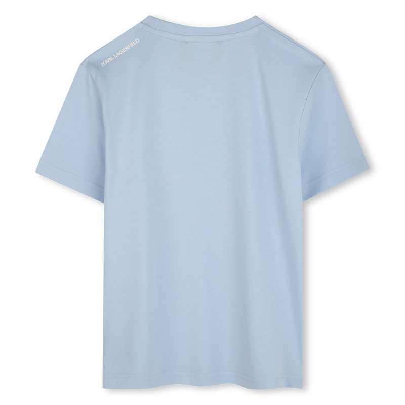 Camiseta de manga corta KARL LAGERFELD KIDS 
                        NI&Ntilde;O