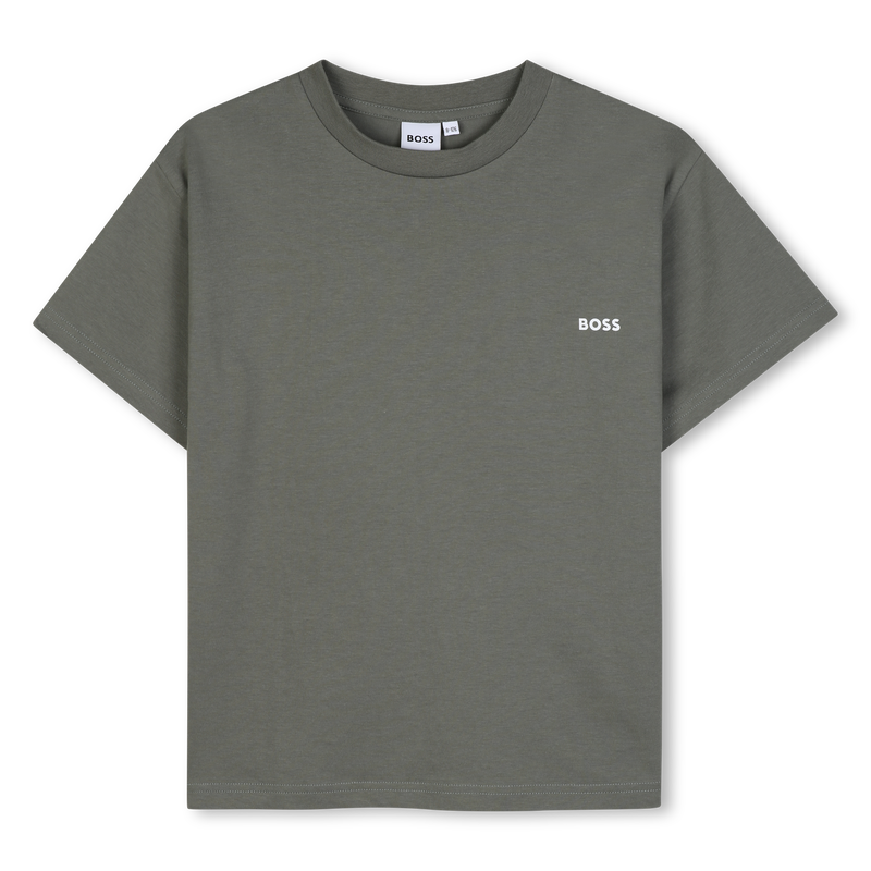 CAMISETA DE MANGA CORTA BOSS 
                        NI&Ntilde;O