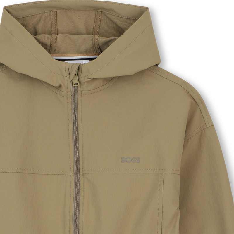 Sudadera con capucha con cremallera BOSS 
                        NI&Ntilde;O