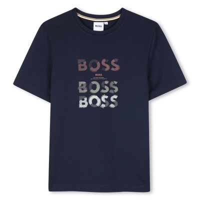 Camiseta de mangas cortas BOSS NI&Ntilde;O