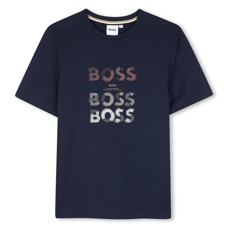 Camiseta de mangas cortas BOSS 
                        NI&Ntilde;O