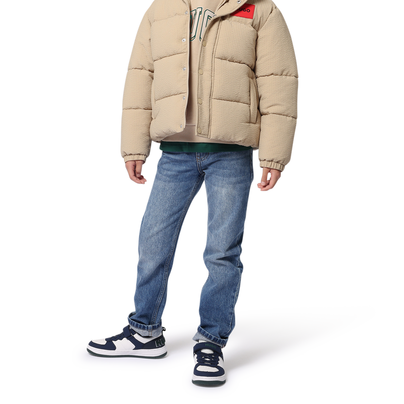 Pantal&oacute;n vaquero de algod&oacute;n HUGO 
                        NI&Ntilde;O