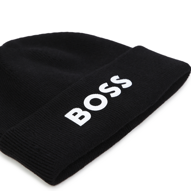 Gorro de punto BOSS 
                        NI&Ntilde;O