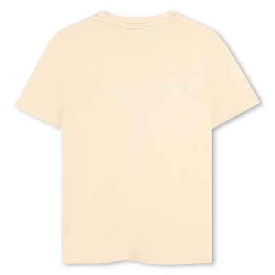 Camiseta algod&oacute;n y manga corta BOSS NI&Ntilde;O