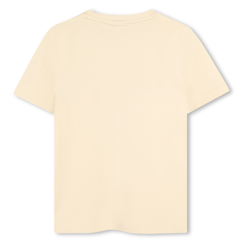 Camiseta algod&oacute;n y manga corta BOSS 
                        NI&Ntilde;O