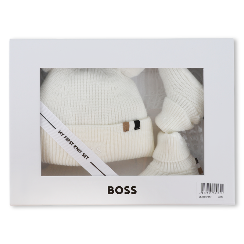 Conjunto de sombrero y botines BOSS 
                        UNISEXO