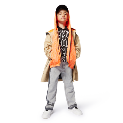 Polo con monograma estampado MARC JACOBS NI&Ntilde;O