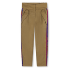 Pantal&oacute;n con bandas de rayas KARL LAGERFELD KIDS 
                    NI&Ntilde;A