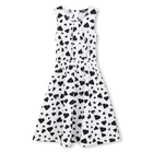 Vestido de algod&oacute;n estampado DKNY 
                    NI&Ntilde;A