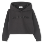 Sudadera corta de mulet&oacute;n MARC JACOBS 
                    NI&Ntilde;A
