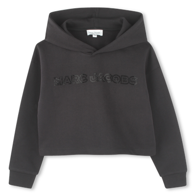 Sudadera corta de mulet&oacute;n MARC JACOBS NI&Ntilde;A