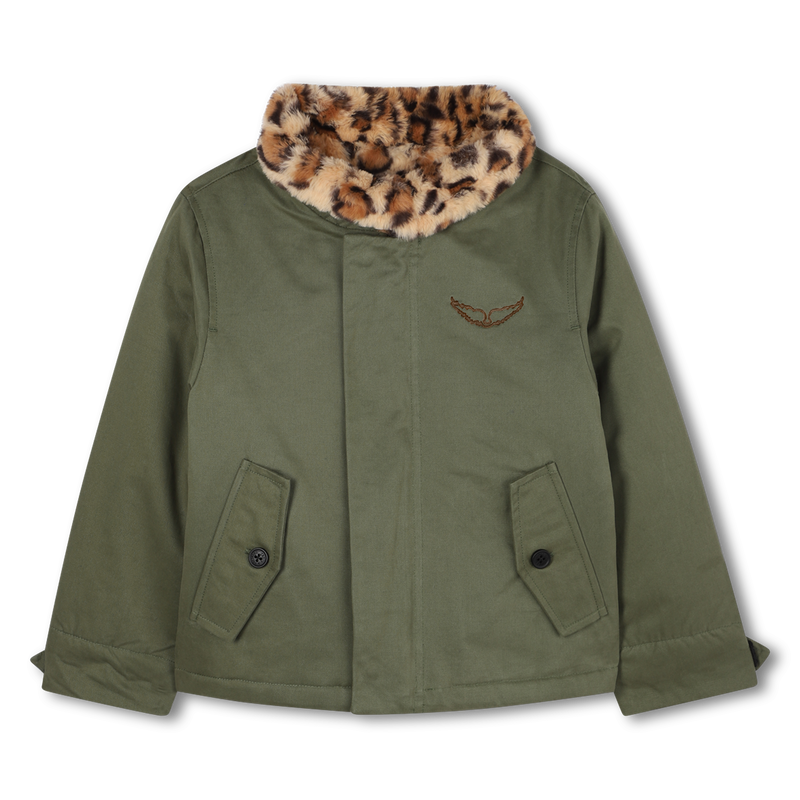 Chaqueta de sarga con bolsillos con solapa ZADIG & VOLTAIRE 
                        NI&Ntilde;A