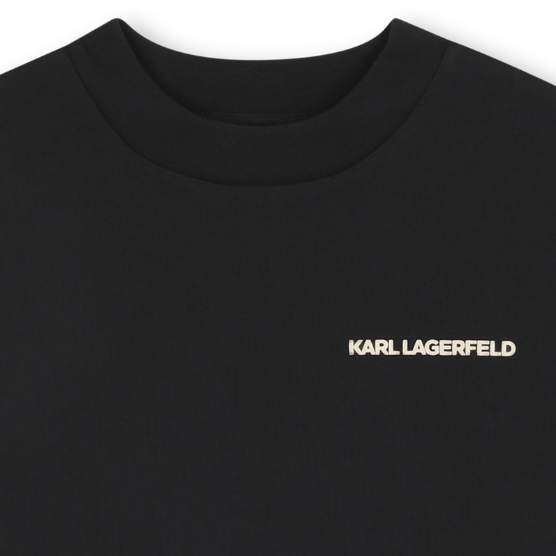 Camiseta de punto de algodón grueso KARL LARGERFELD KIDS 
                        NIÑO