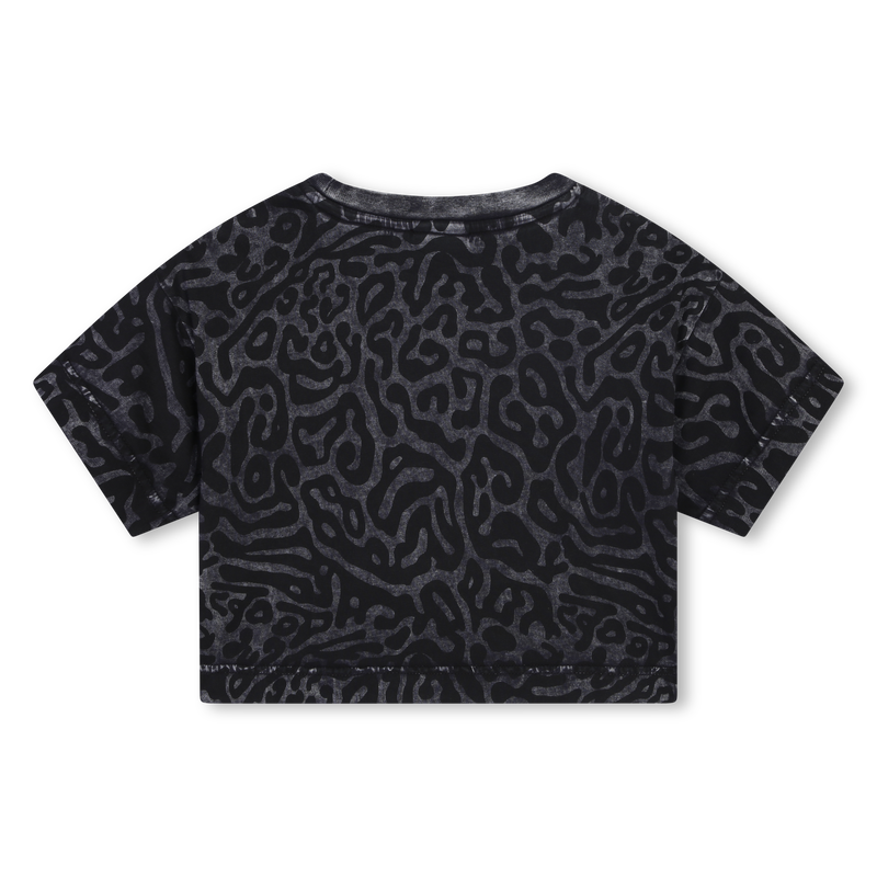 Camiseta de algod&oacute;n estampada HUGO 
                        NI&Ntilde;A