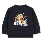 Sudadera de vell&oacute;n cepillado KENZO KIDS 
                    NI&Ntilde;O