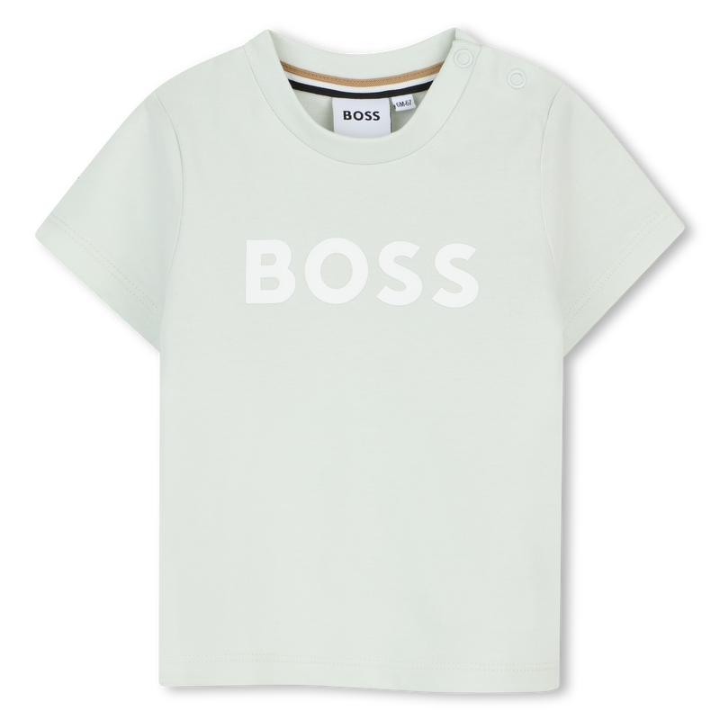 CAMISETA DE MANGA CORTA BOSS 
                        NI&Ntilde;O