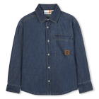 Camisa vaquera de manga larga TIMBERLAND 
                    NI&Ntilde;O