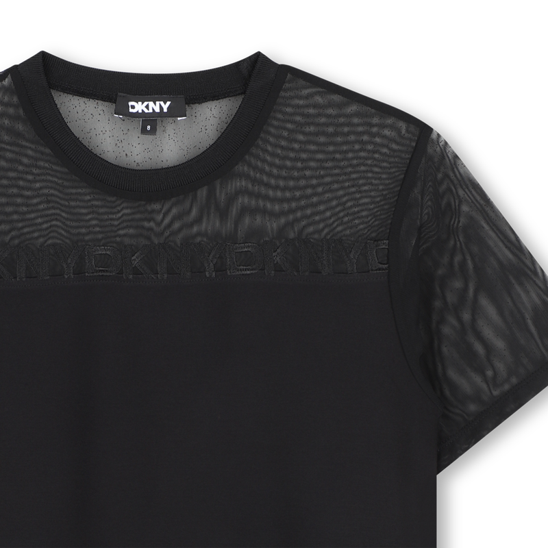 Camiseta de moda DKNY 
                        NI&Ntilde;A