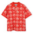 Polo estampado de piqu&eacute; KENZO KIDS 
                    NI&Ntilde;O