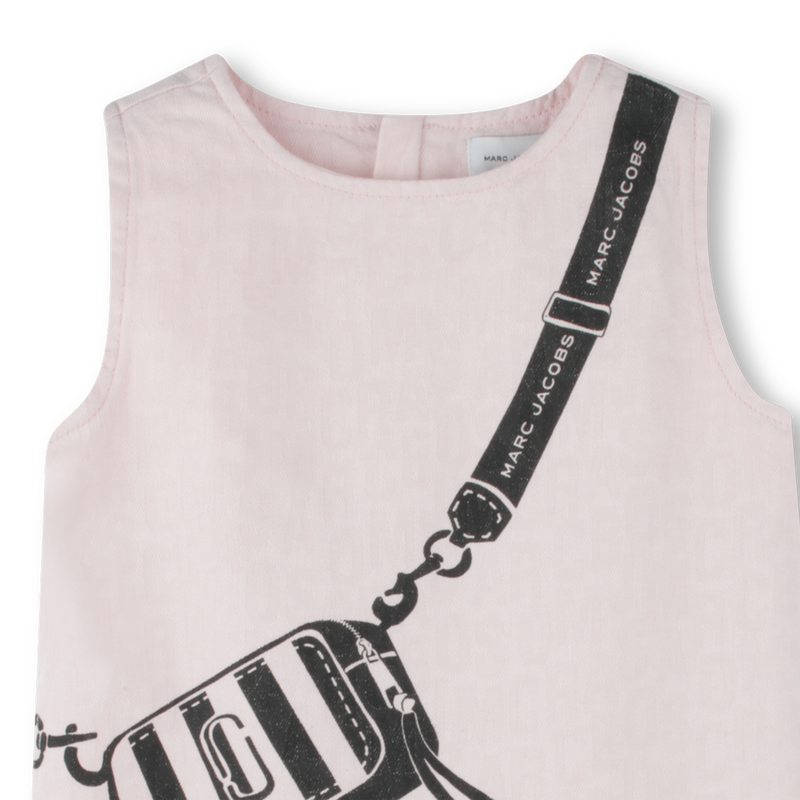 Vestido sin mangas de algod&oacute;n MARC JACOBS 
                        NI&Ntilde;A