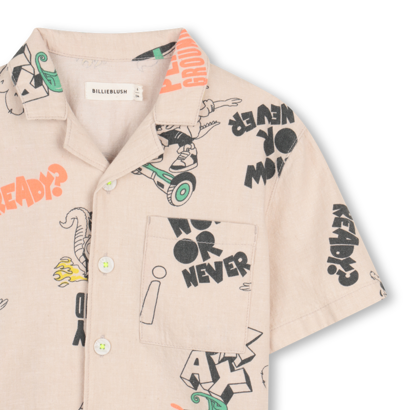 CAMISA DE MANGA CORTA BILLIEBLUSH 
                        NI&Ntilde;O