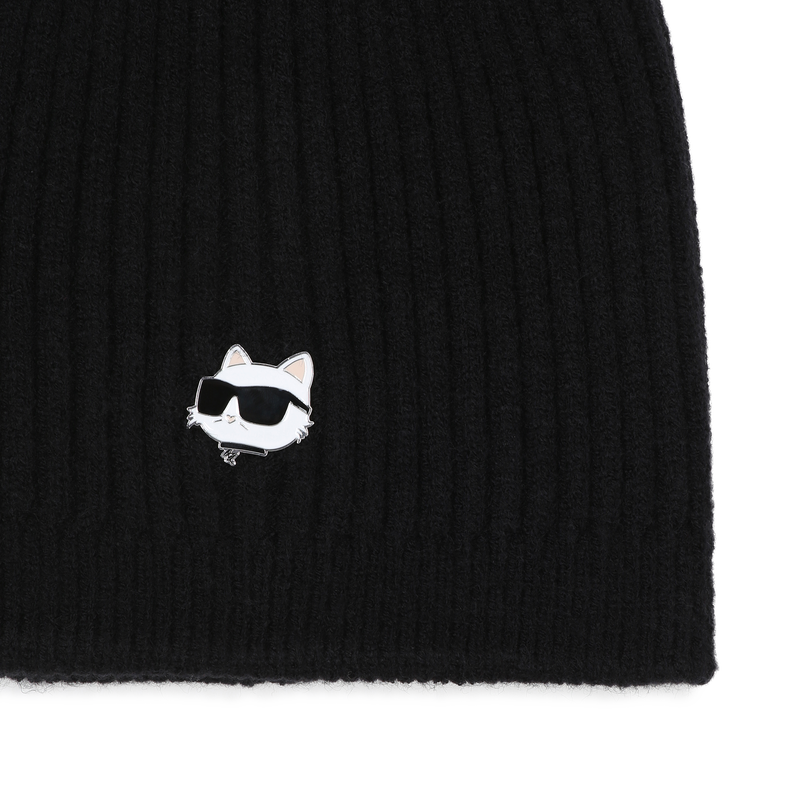 Gorro de punto KARL LAGERFELD KIDS 
                        NI&Ntilde;A