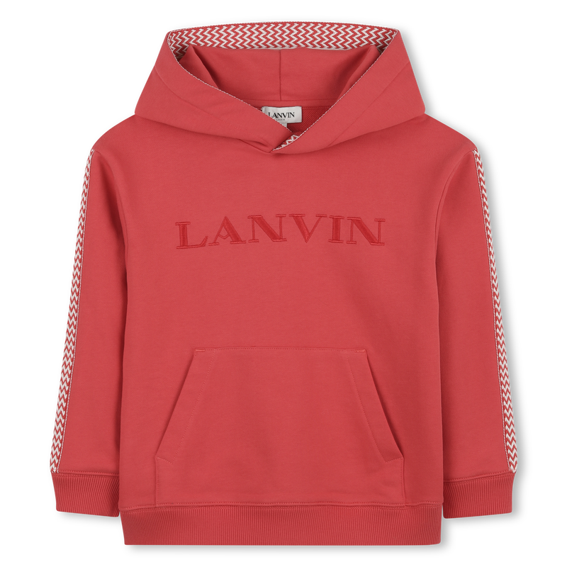SUDADERA CON CAPUCHA LANVIN 
                        NI&Ntilde;O