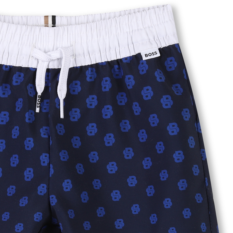 Ba&ntilde;ador estampado BOSS 
                        NI&Ntilde;O