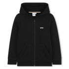 Sudadera cremallera y capucha BOSS 
                    NI&Ntilde;O