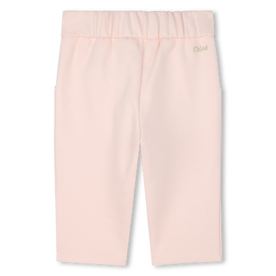 Pantal&oacute;n en mulet&oacute;n de algod&oacute;n CHLOE NI&Ntilde;A