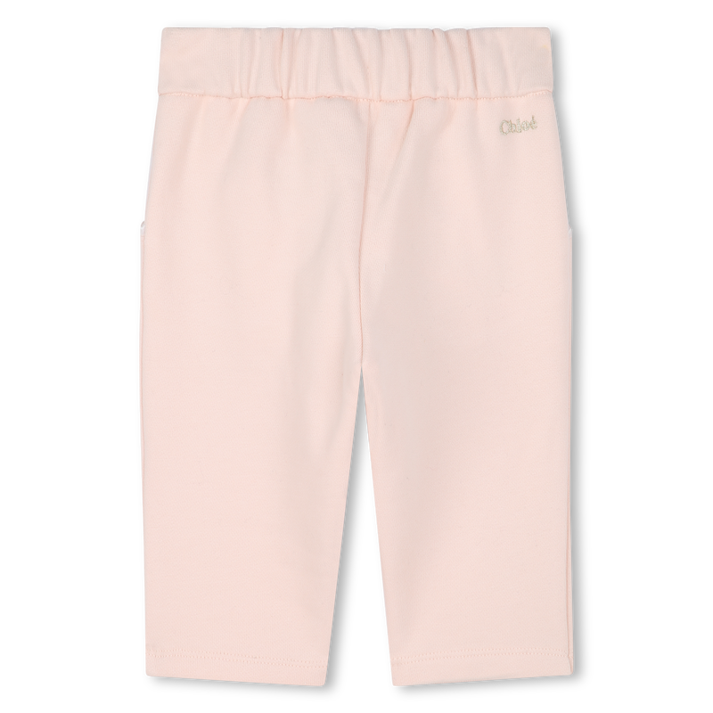 Pantal&oacute;n en mulet&oacute;n de algod&oacute;n CHLOE 
                        NI&Ntilde;A