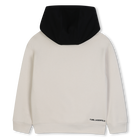 Sudadera con capucha KARL LAGERFELD KIDS 
                    NI&Ntilde;O