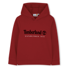 Sudadera con capucha, ROJO, hi-res
